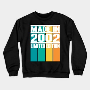 Level 18 Complete 18th Birthday Made In 2002 Legendary Crewneck Sweatshirt